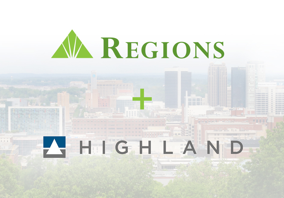 Regions and Highland logos