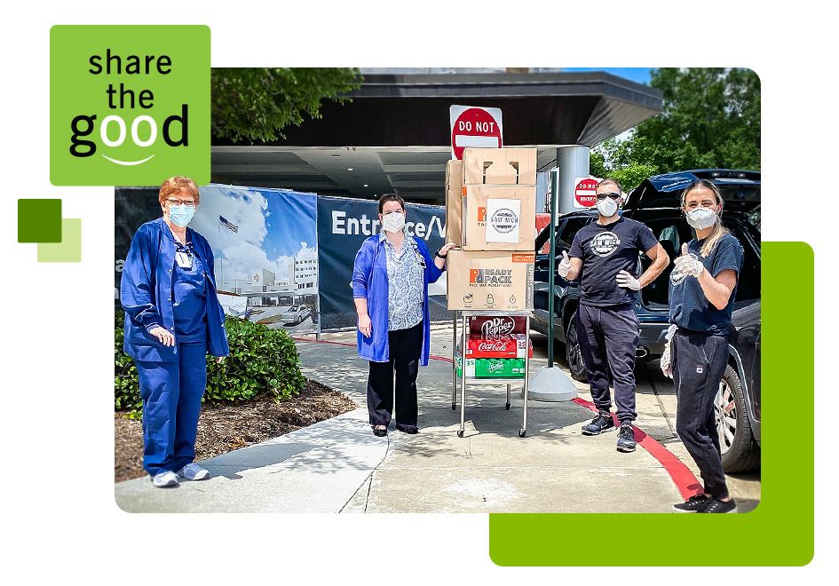 Thanking Health Care Heroes: Regions Bank Teams Share the Good