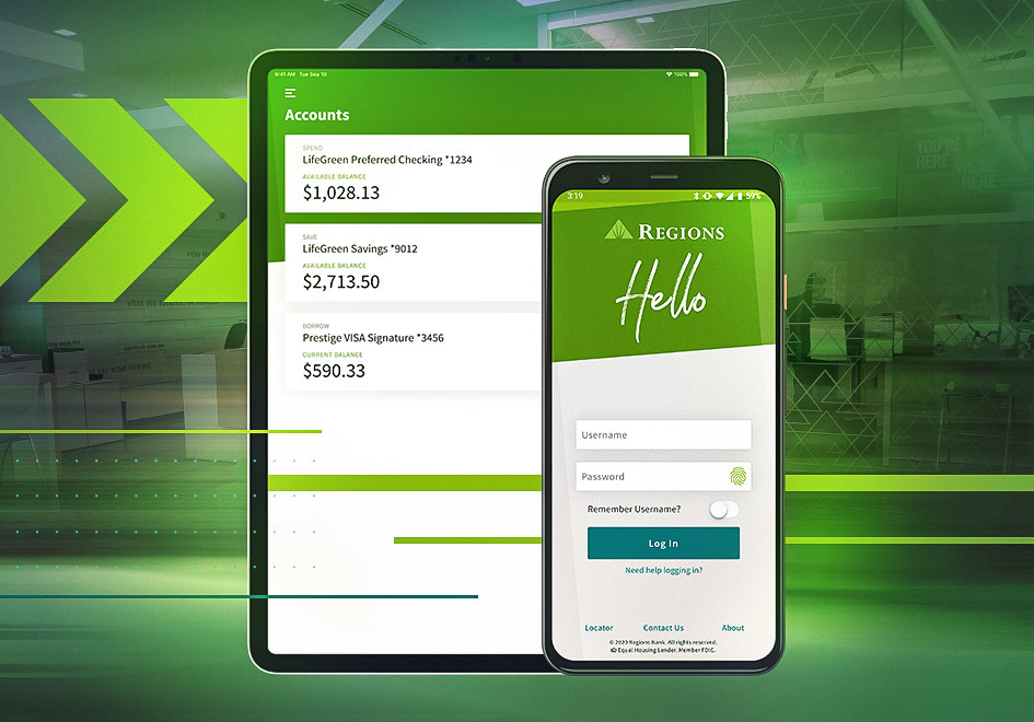 Regions Bank builds on digital investments.