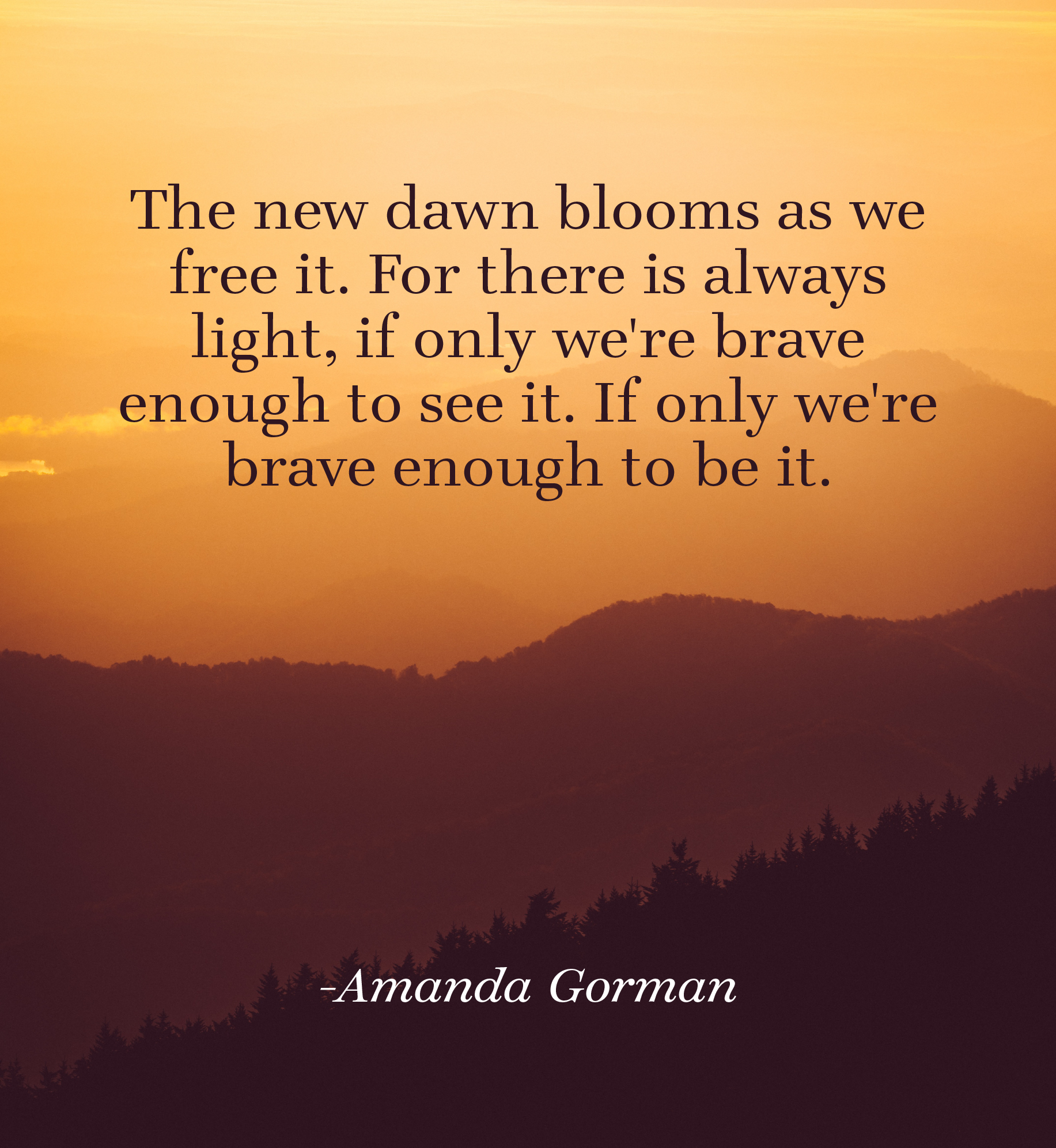 Amanda Gorman Poem Ecard