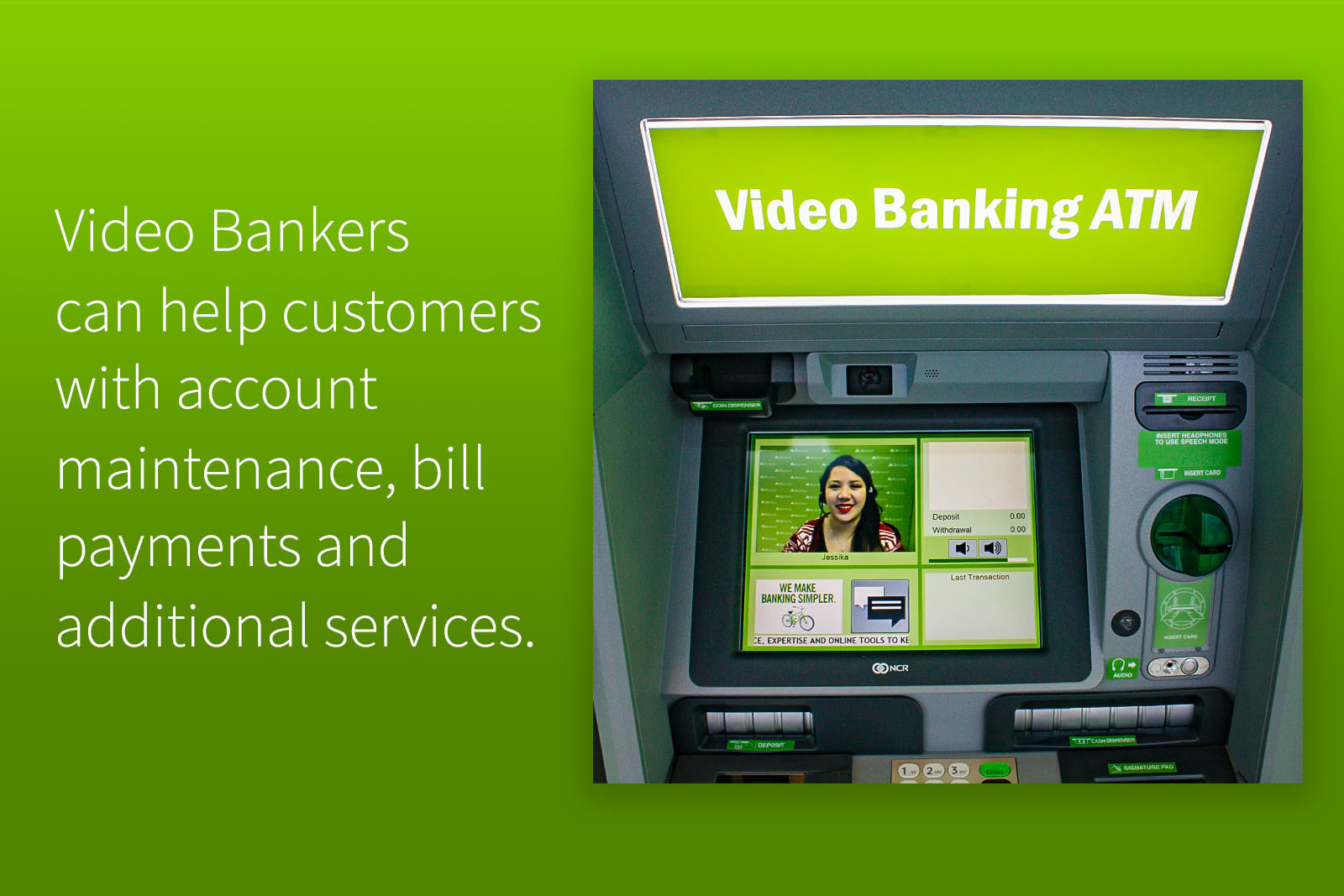 video banking atm