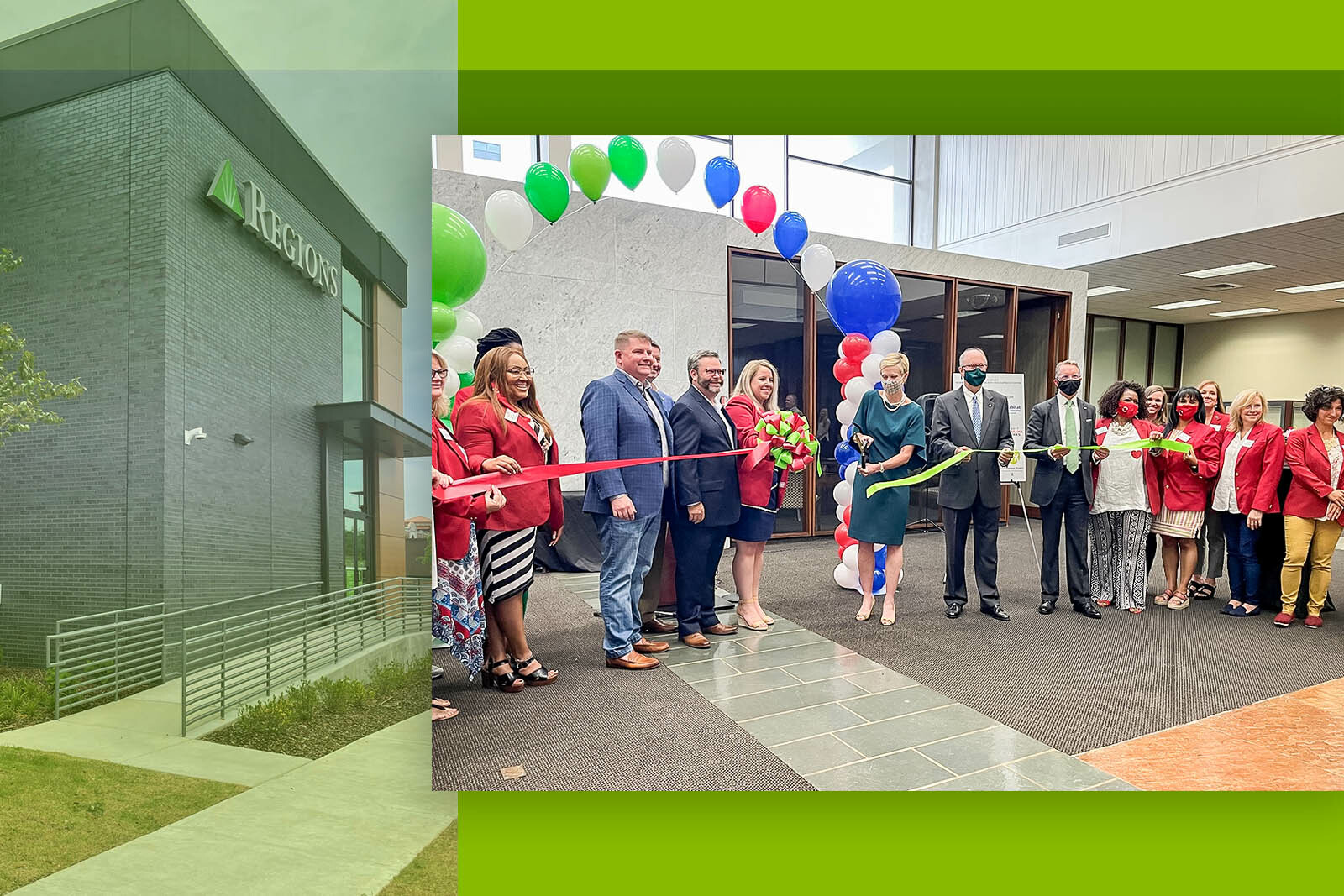 Regions Bank, Tuscaloosa Chamber Celebrate the Opening of new Downtown...