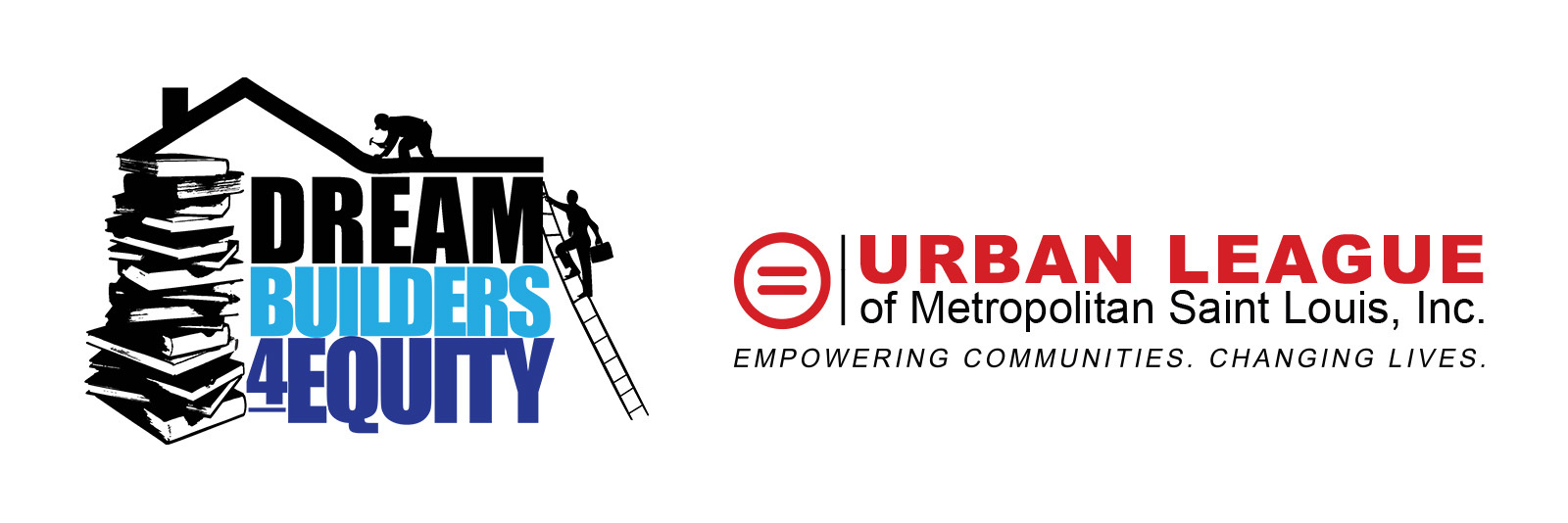 Dream Builders 4 Equity and Urban League of Metropolitan Saint Louis logos