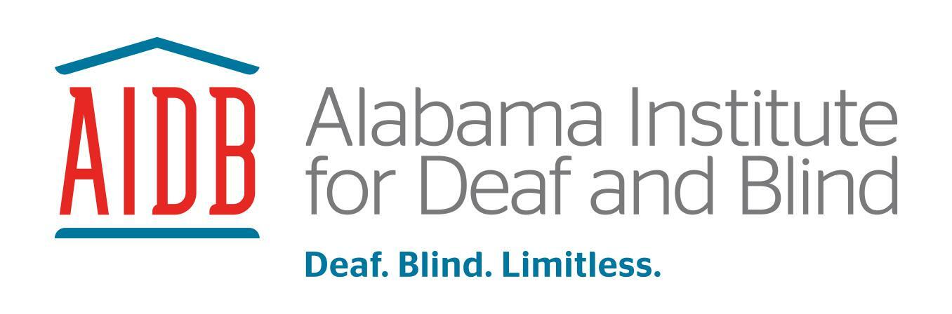 logo for Alabama Institute for Deaf and Blind