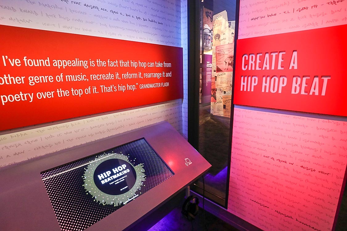 Those with the talent to create music on the fly can create a hip hop beat.