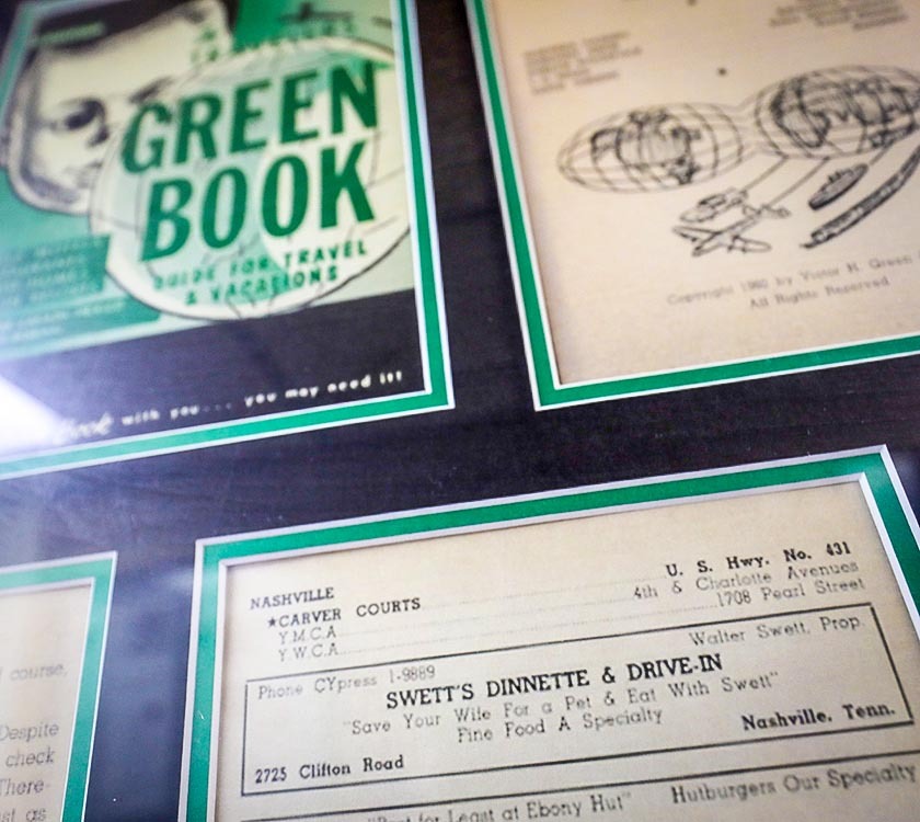 Swetts Green Book Closeup