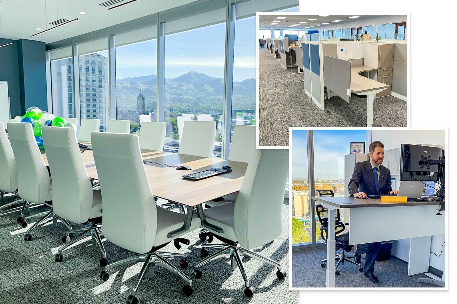 Photos of Regions-EnerBank office interior