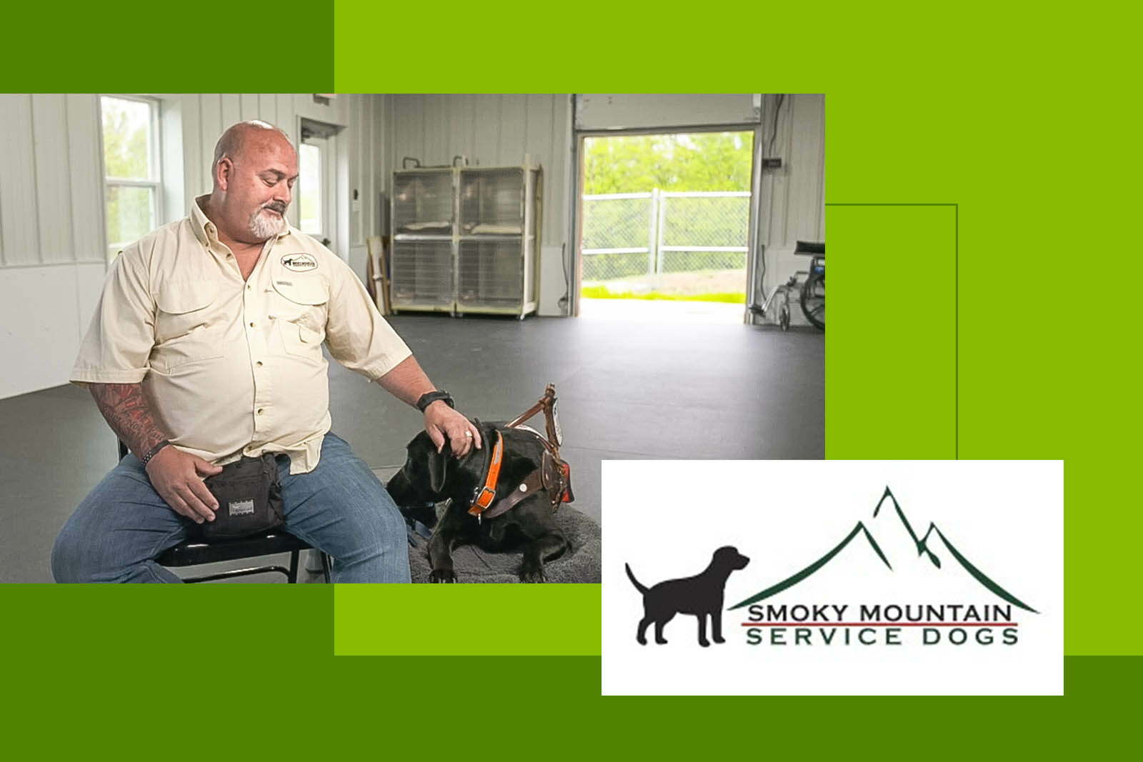 Joining Smoky Mountain Service Dogs to Help the Wounded Stand