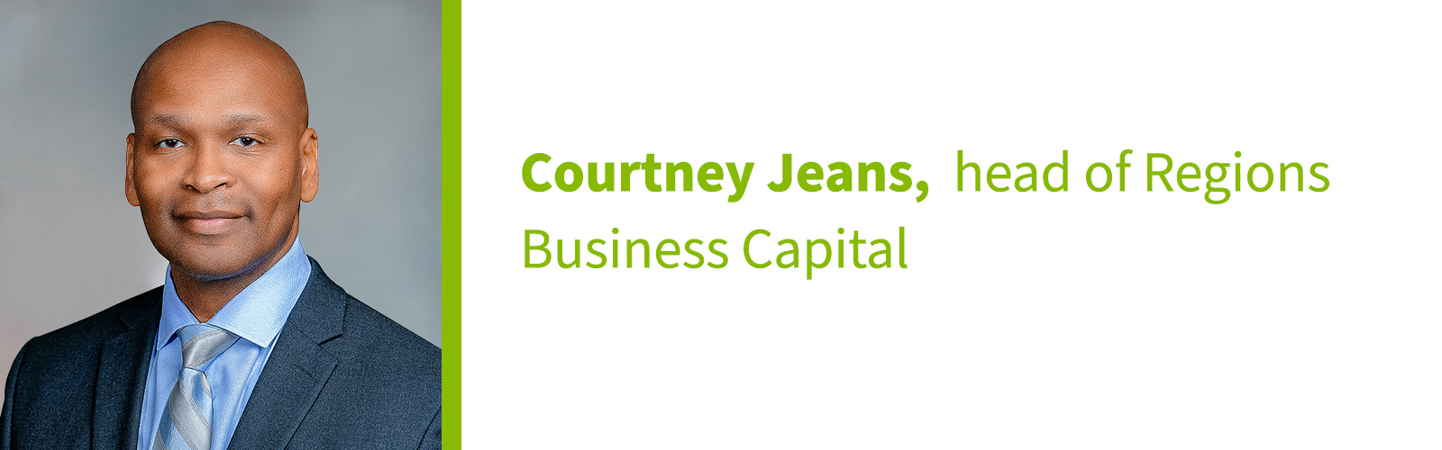 Courtney Jeans, head of Regions Business Capital