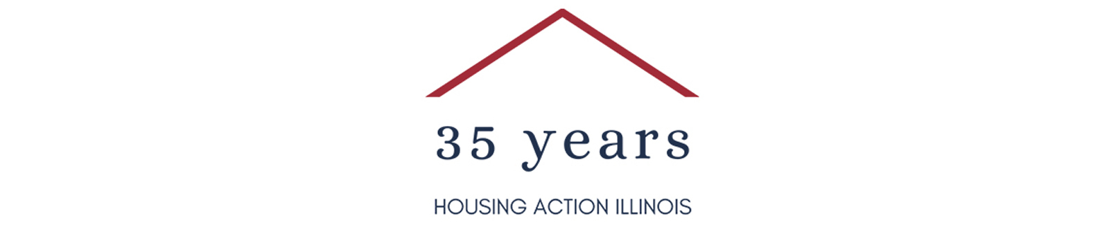 Housing Action Illinois, 35th anniversary logo