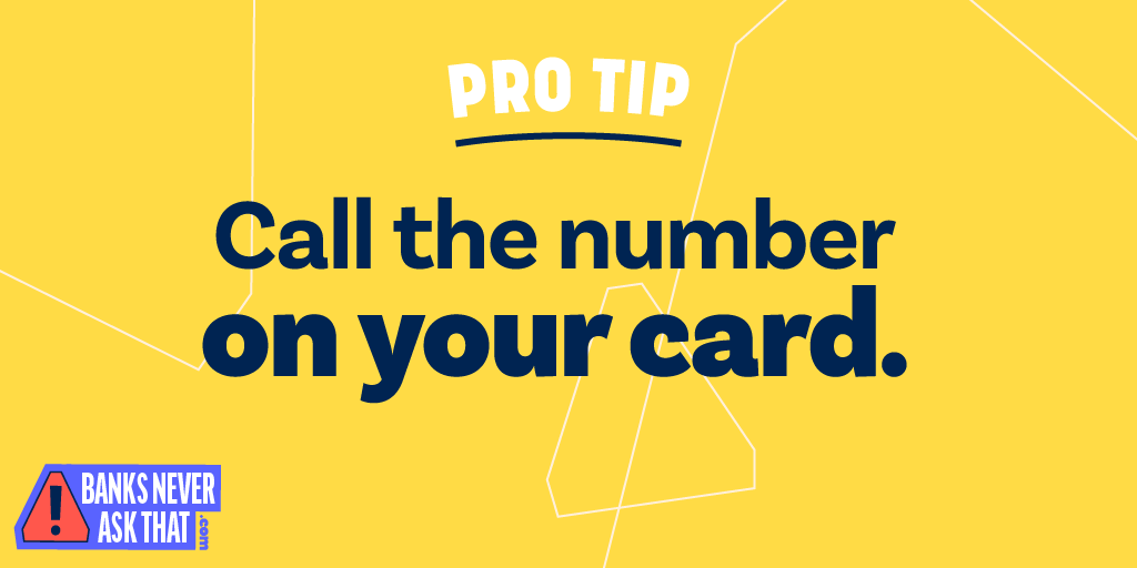 Pro Tip: Call the number on your card
