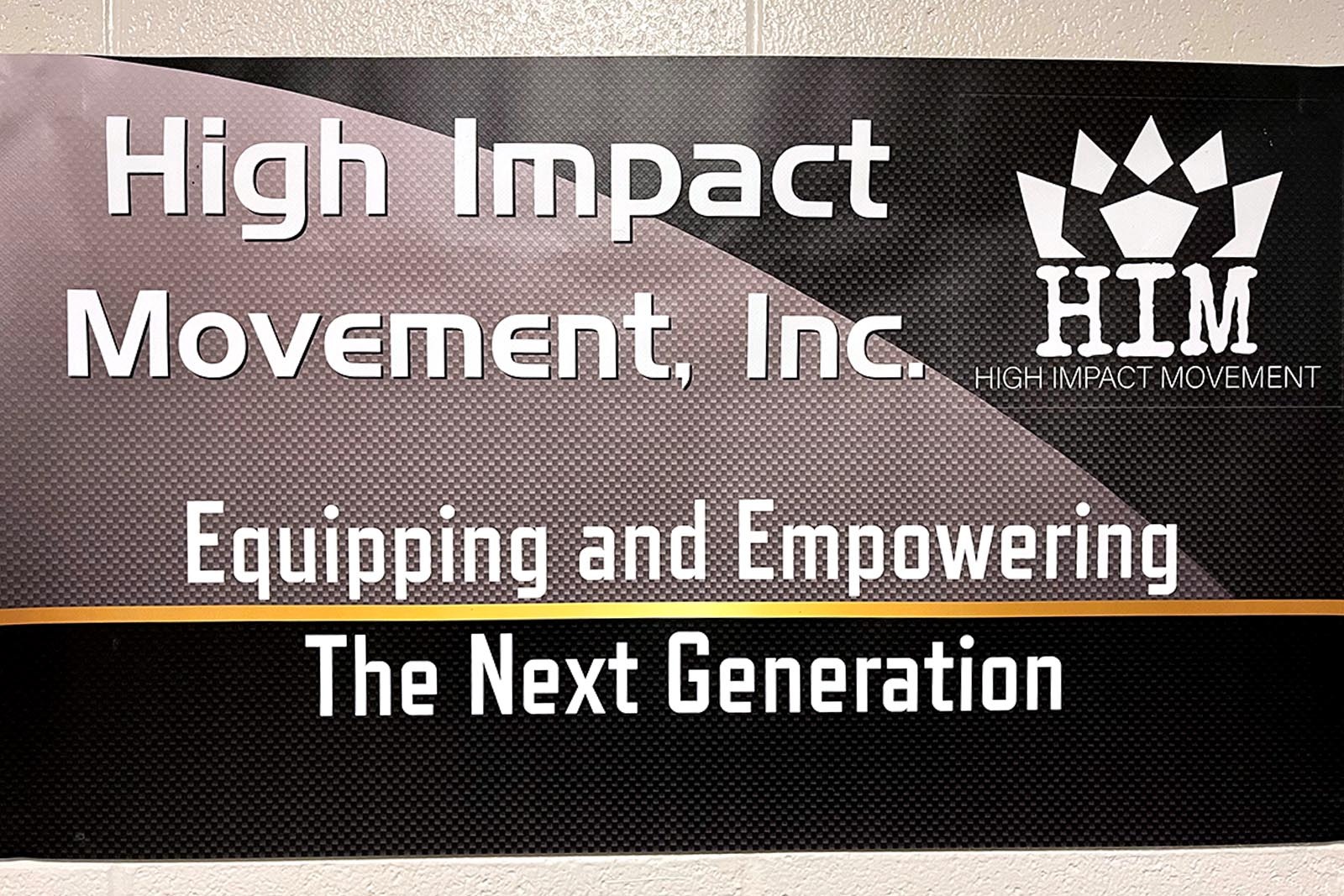 High Impact Movement Signage