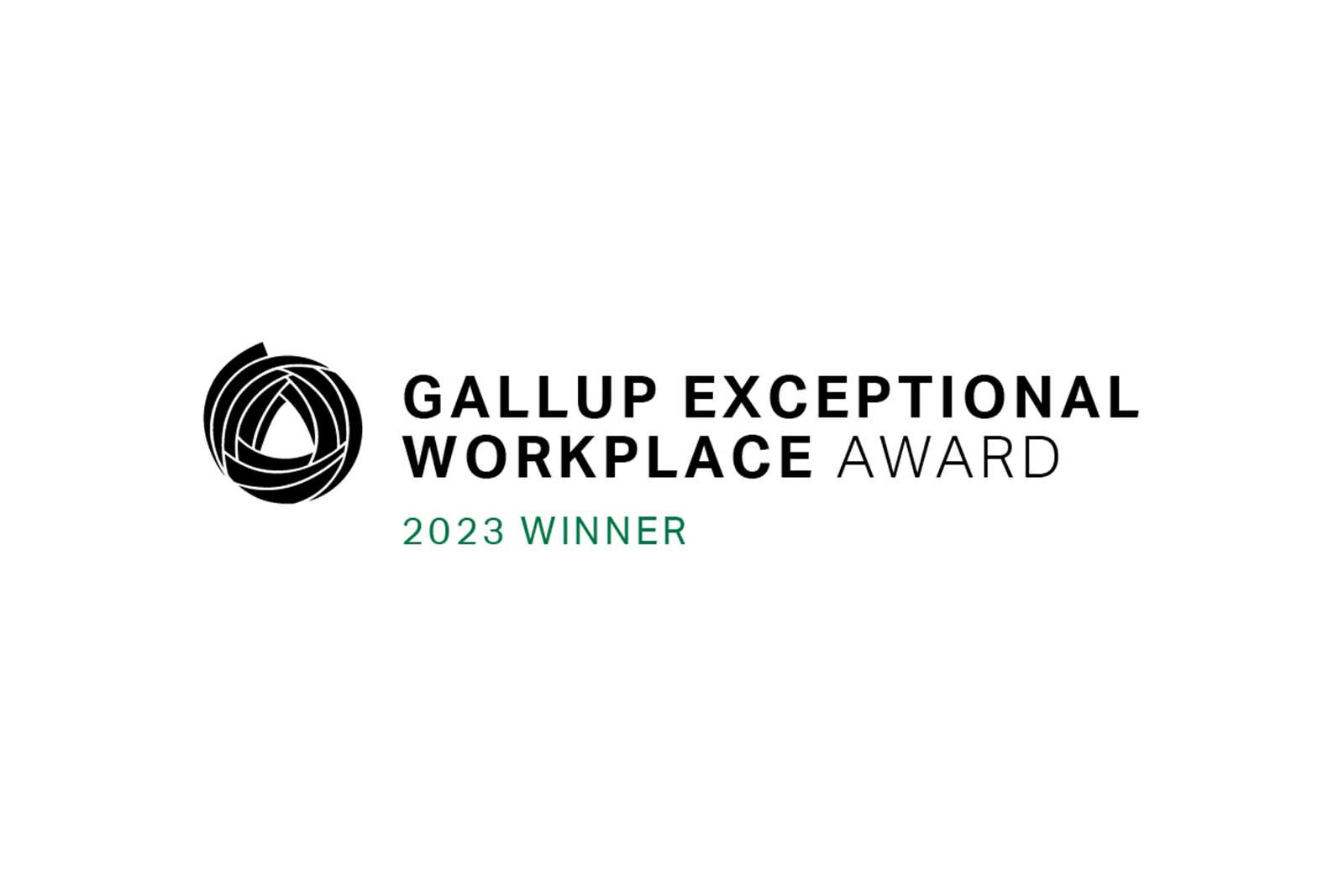 Gallup Exceptional Workplace Award 2023 logo
