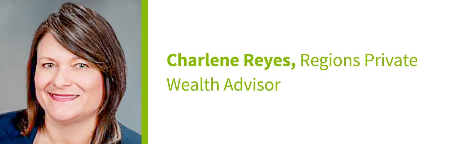 Charlene Reyes, Regions Private Wealth Advisor, based in Mobile, Alabama