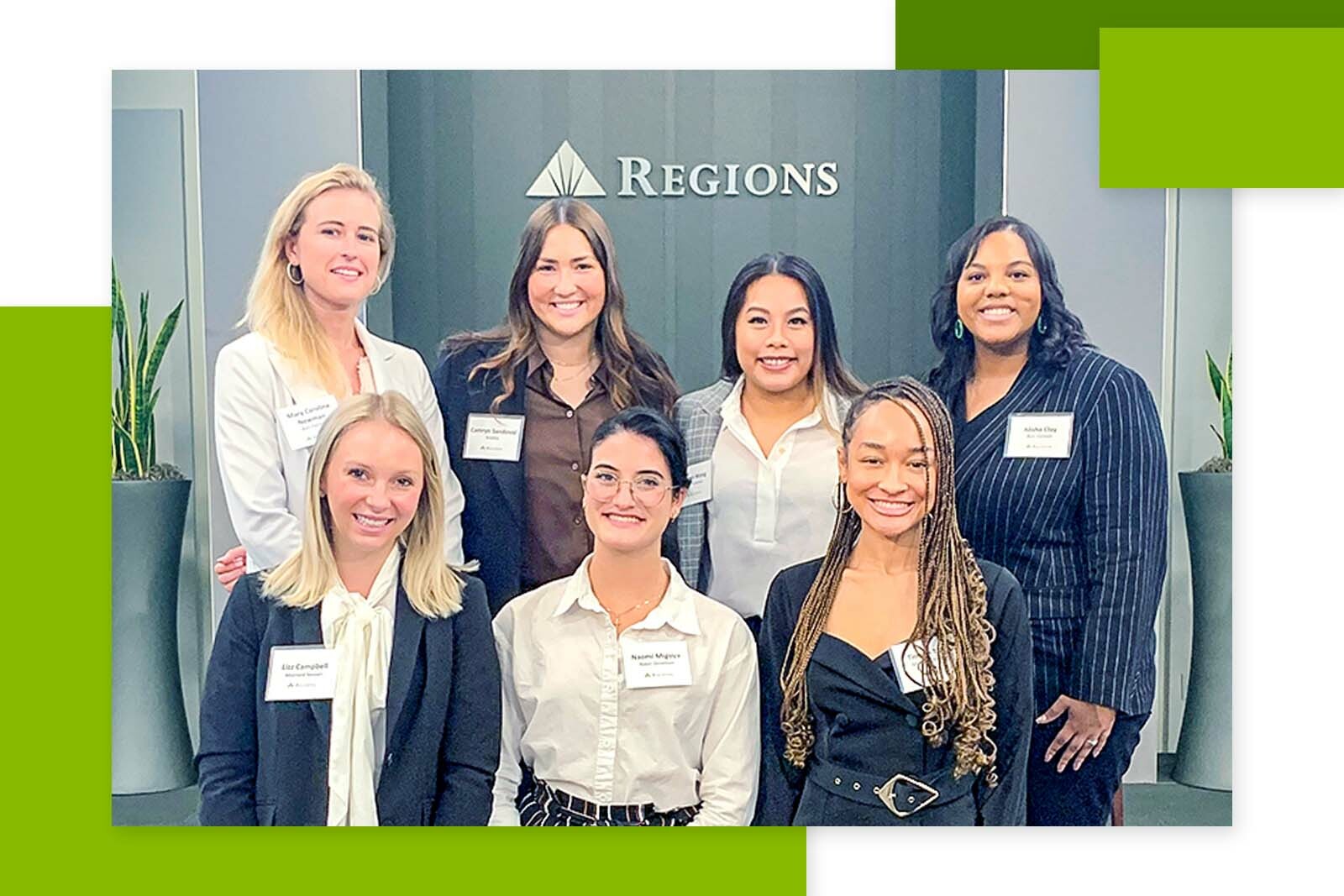 Group of legal interns at Regions Center