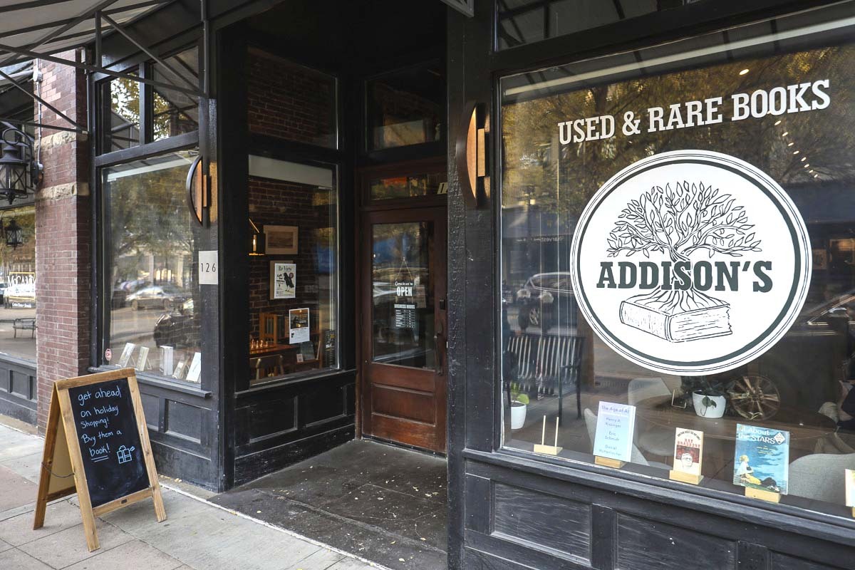 The storefront of Addison's