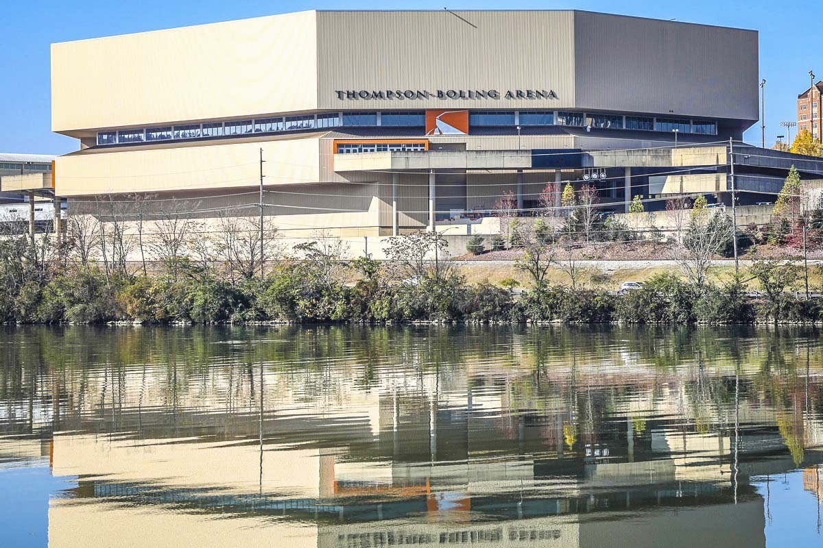Thompson-Boling Arena, built in 1987 …
