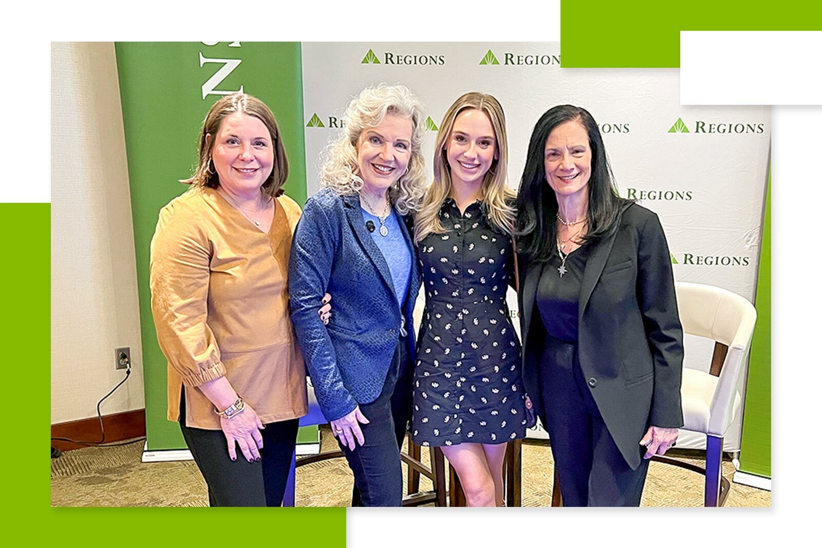 women at the Women + Wealth event