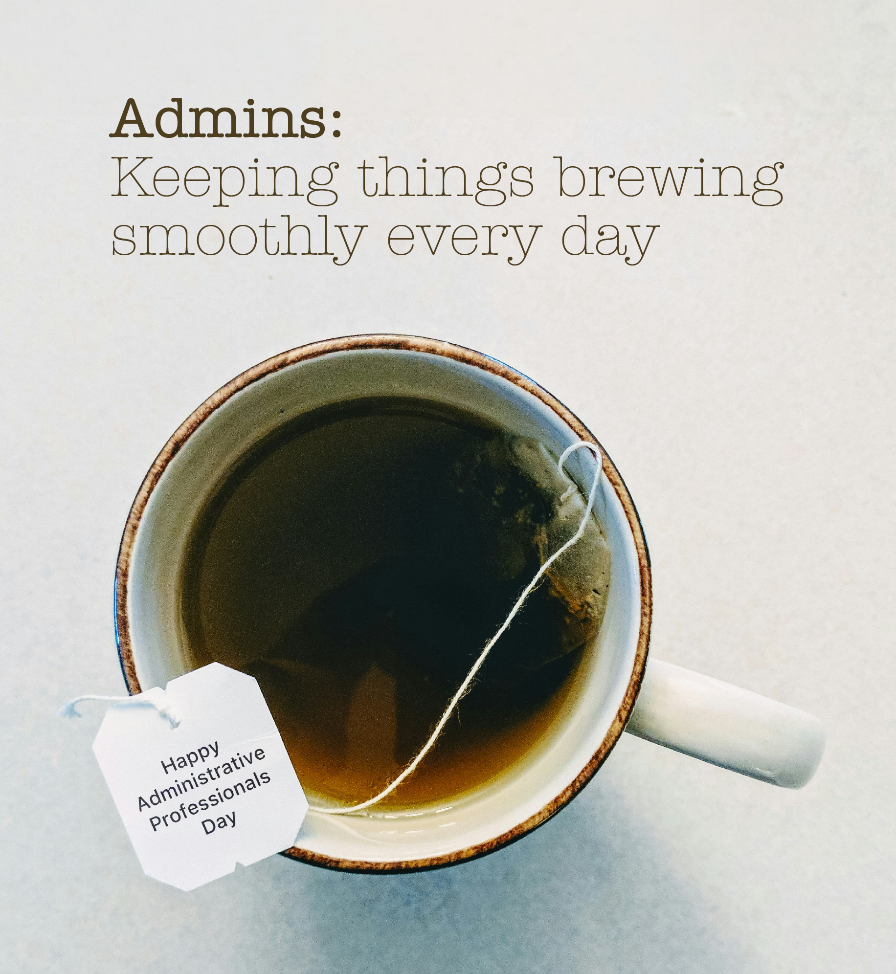 Happy Administrative Professionals Day! Ecard, image size:1832x1992