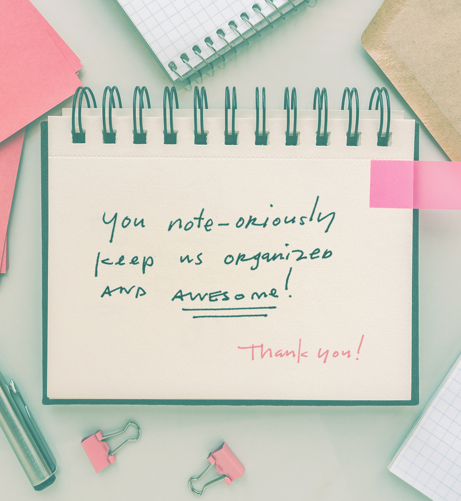 78 Administrative Professionals' Day Messages and Quotes to Say 'Thank You'  - Kudoboard, image size:916x996