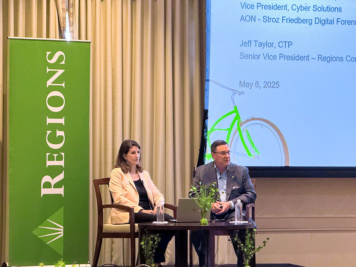 Jeff Taylor, head of Commercial Fraud Forensics at Regions Bank,...
