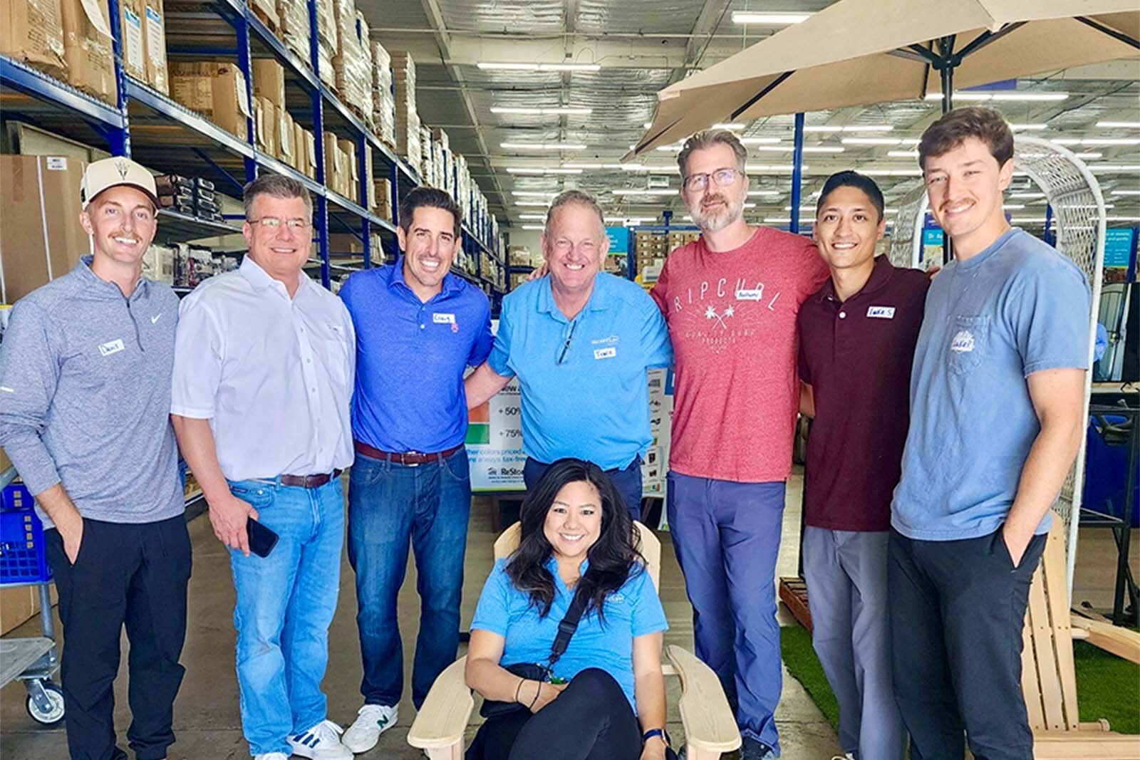 Ascentium volunteers at Habitat for Humanity Central Arizona.