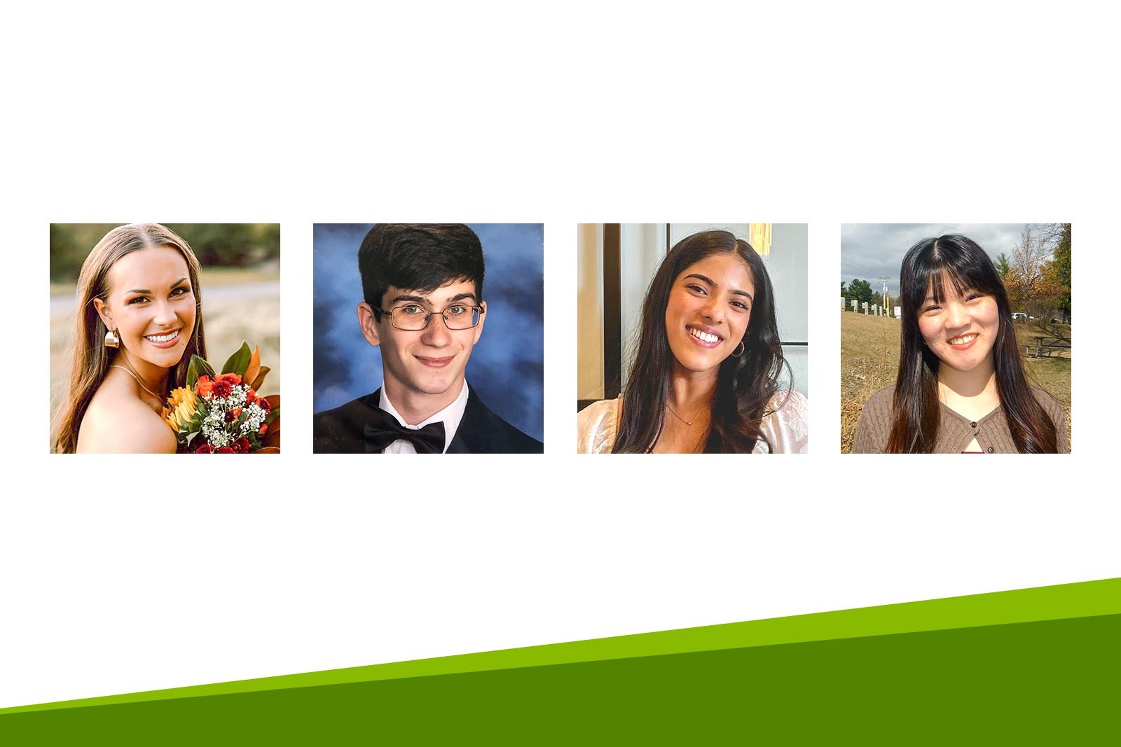 Isabella Crowe, Nicholas Rhoden, Neha Varghese, Stacy Xu
