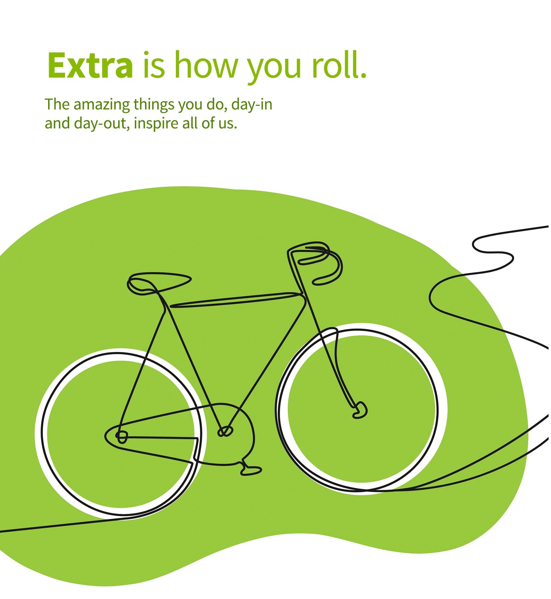 Extra is how you roll.