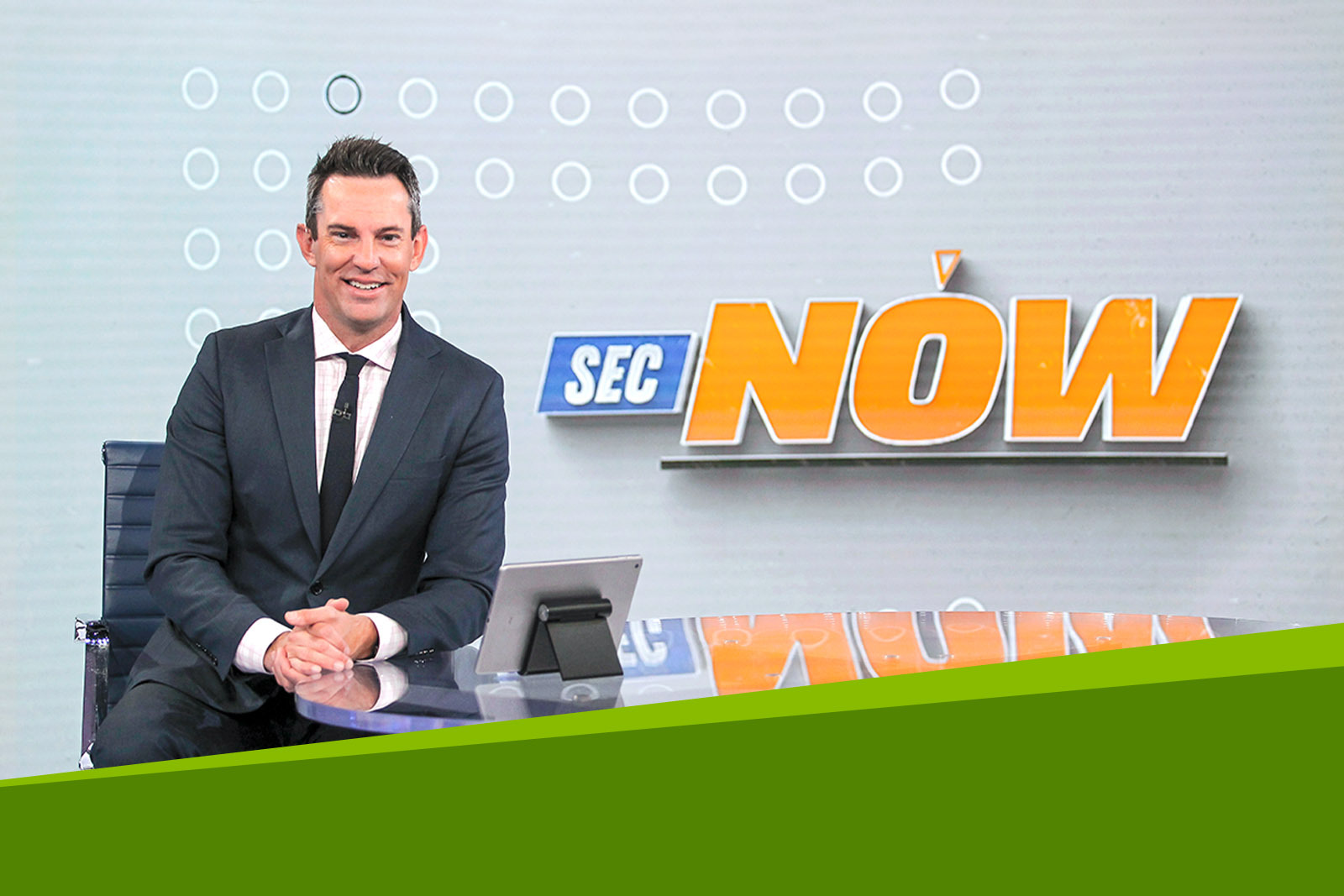 Peter Burns at SEC now host desk