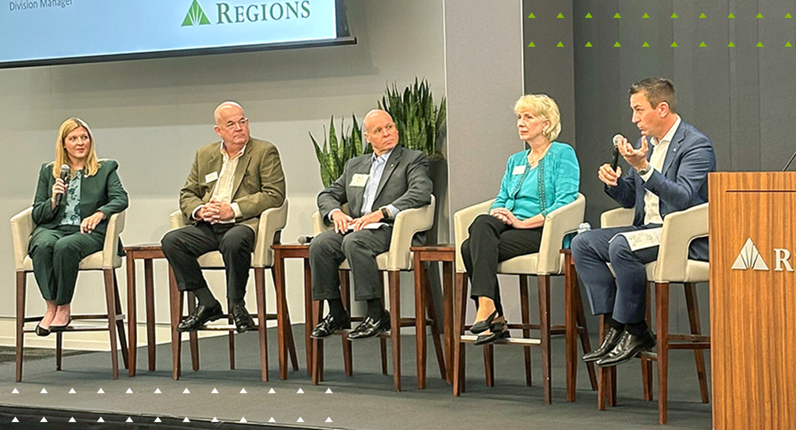 The 2025 Regions CDFI Convening Risk panel.