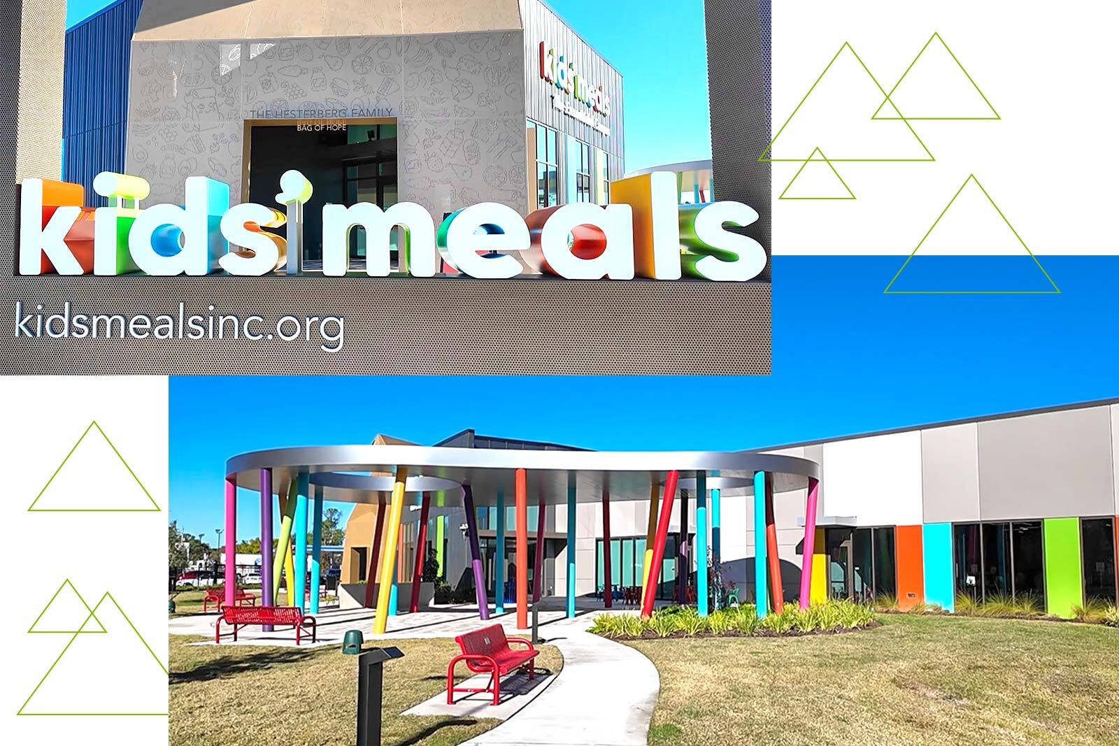 Kids' Meals exterior shots.