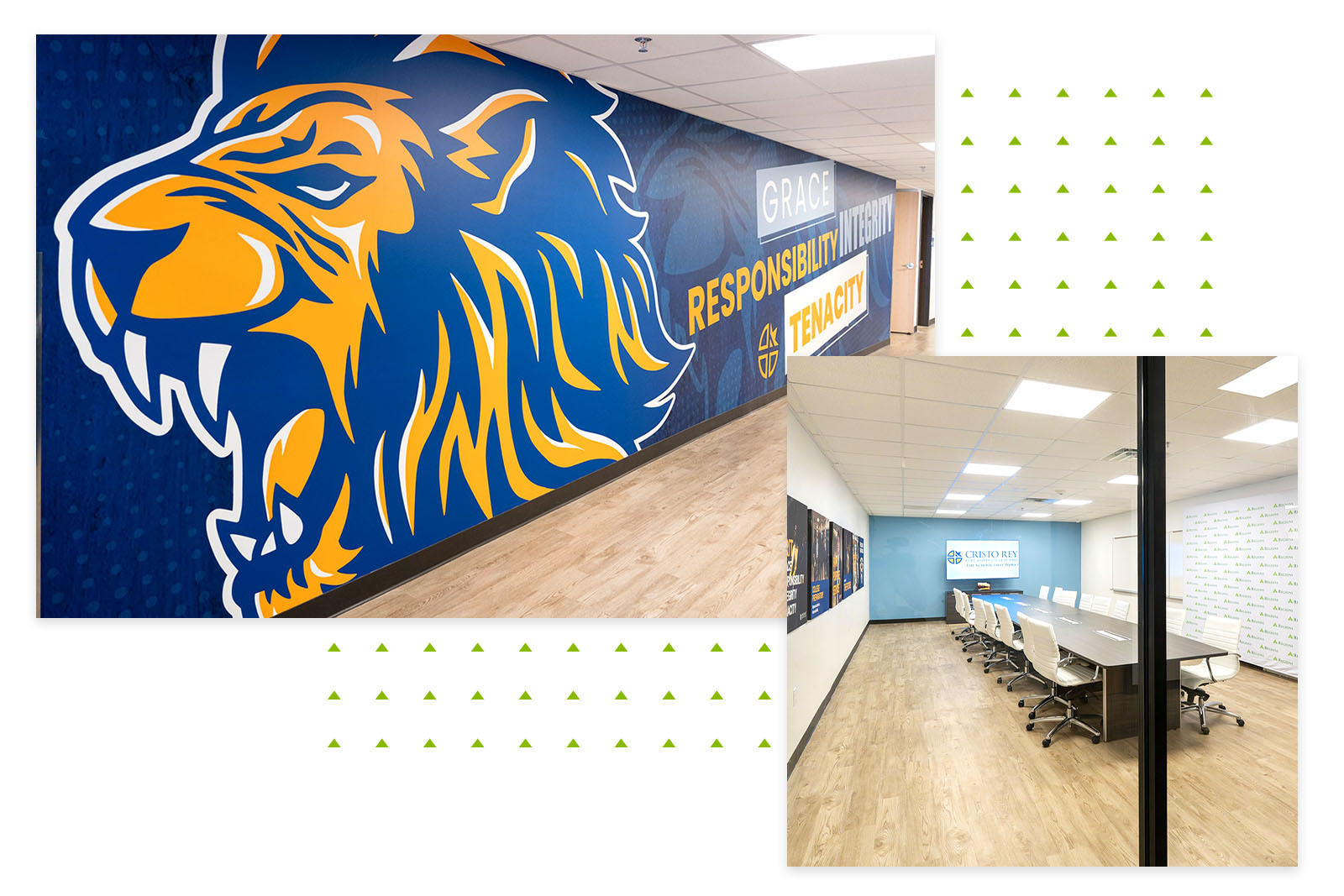 Cristo Ray school interior.