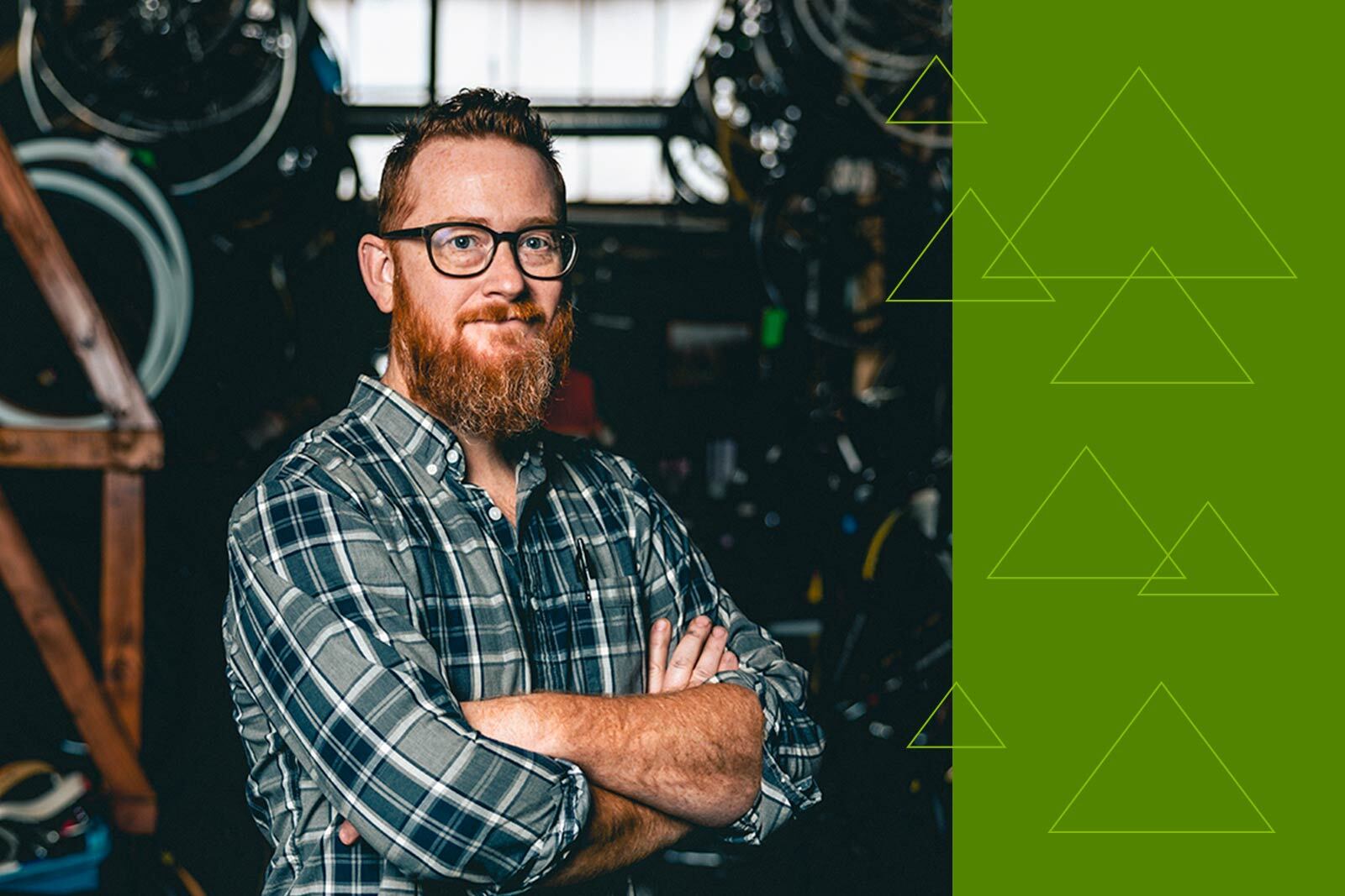 Brian Gosdin, executive director of Redemptive Cycles.