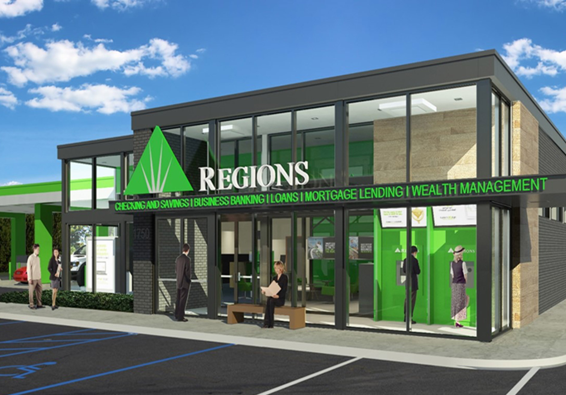 Regions Bank Location in Arnold, Mo.