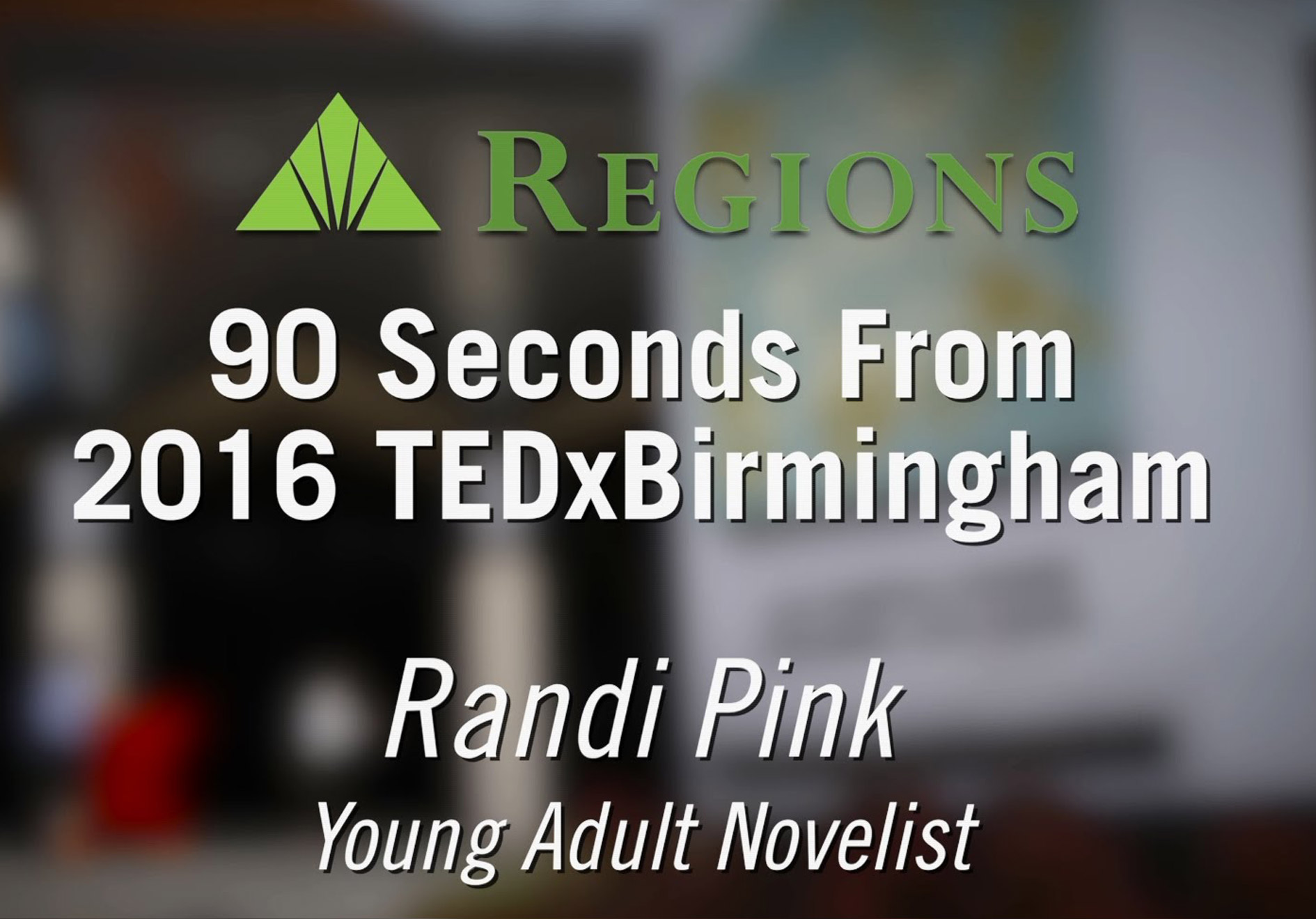 90 Seconds from 2016 TEDxBirmingham