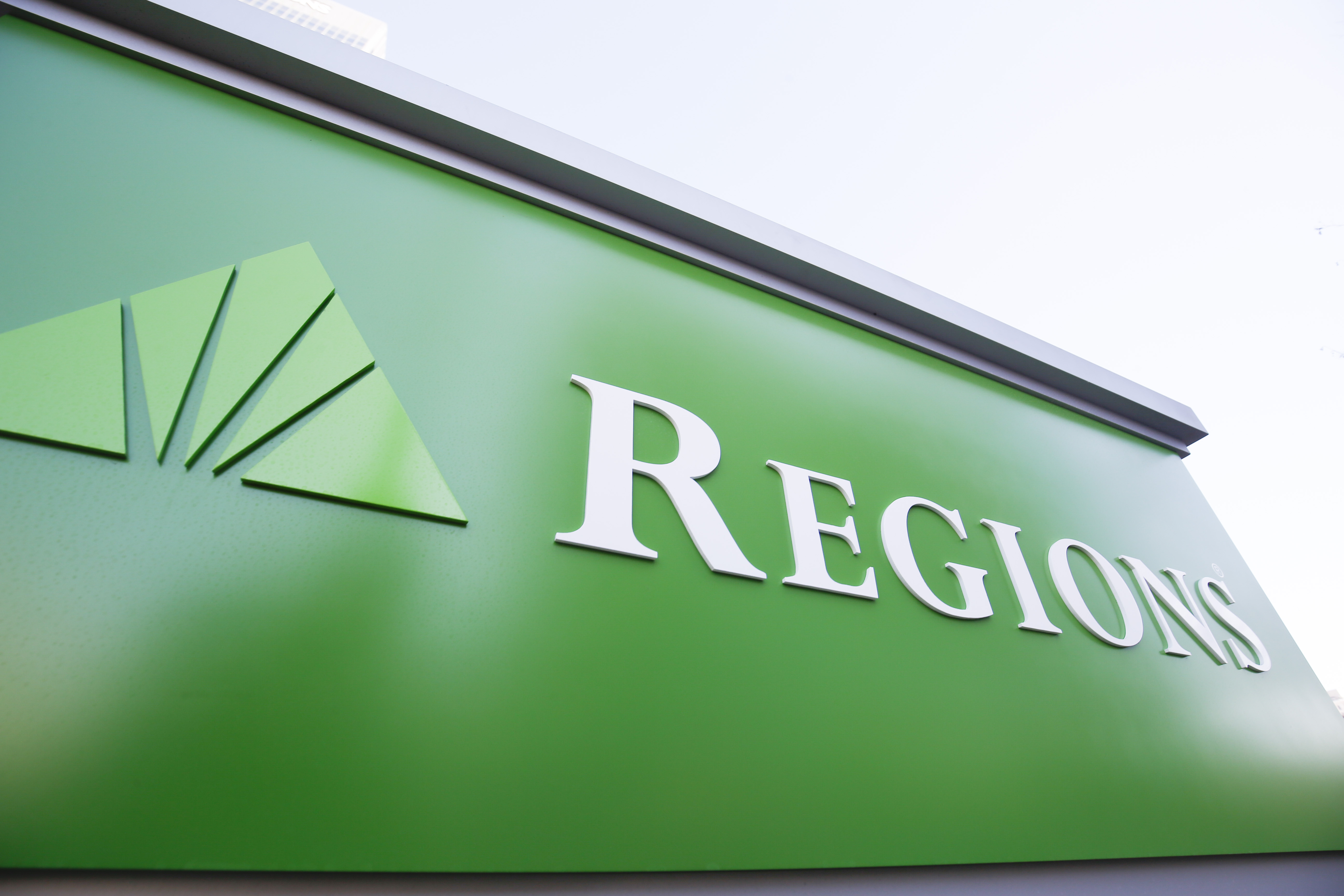 Regions Bank sign
