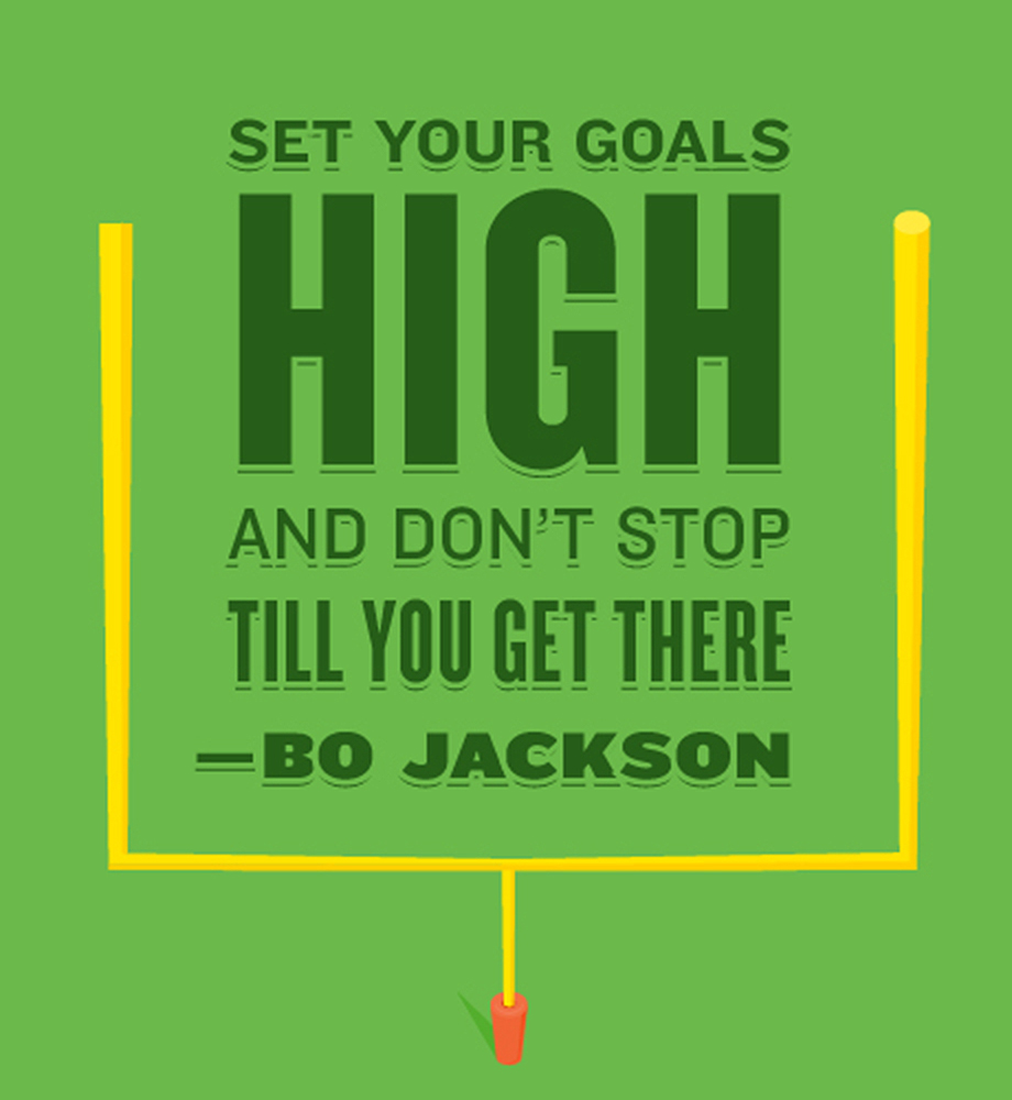 Set Your Goals High Ecard