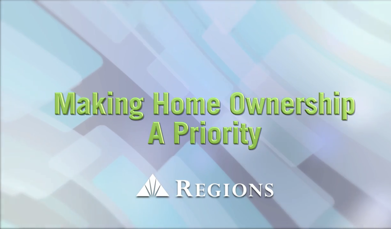 Making Home Ownership a Priority