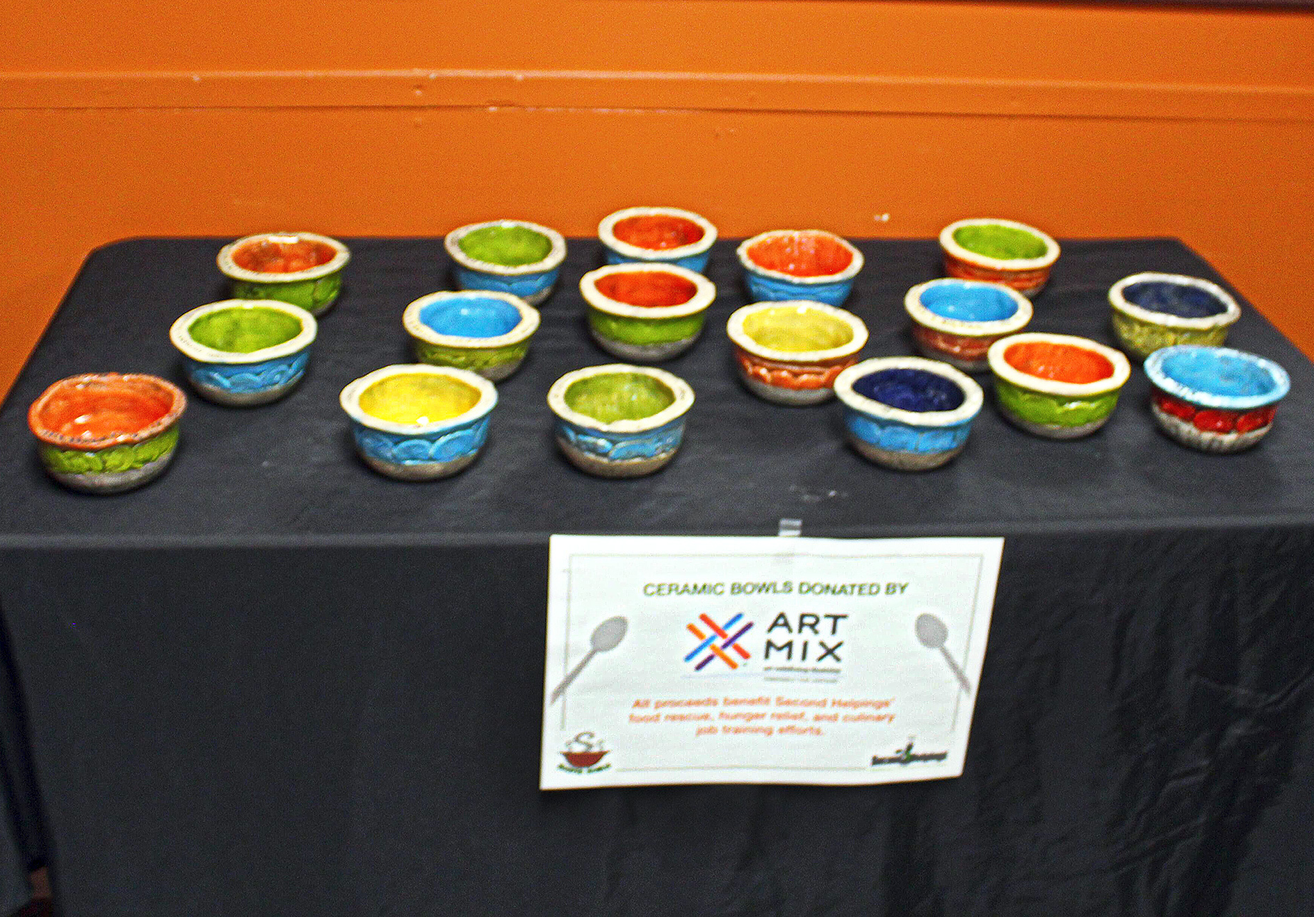 photo of colorful bowls on table