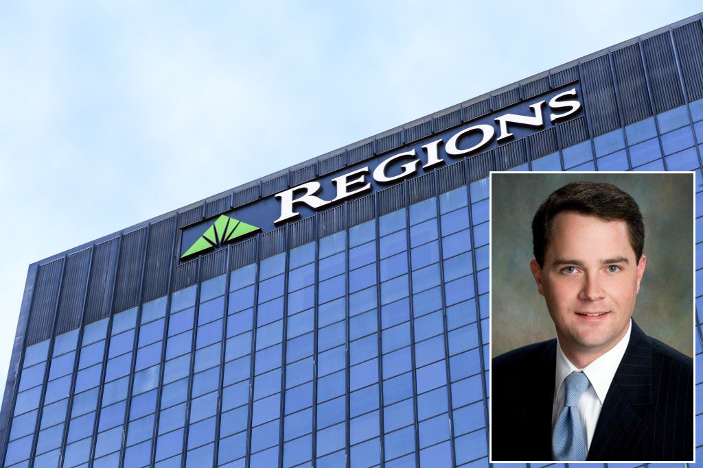 photos of Regions Center and Will Pebworth